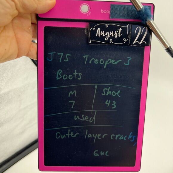 J75 by Jump Trooper 3 Boots Mens Size 7 Faux Leather Military Combat-Inspired - Picture 11 of 12